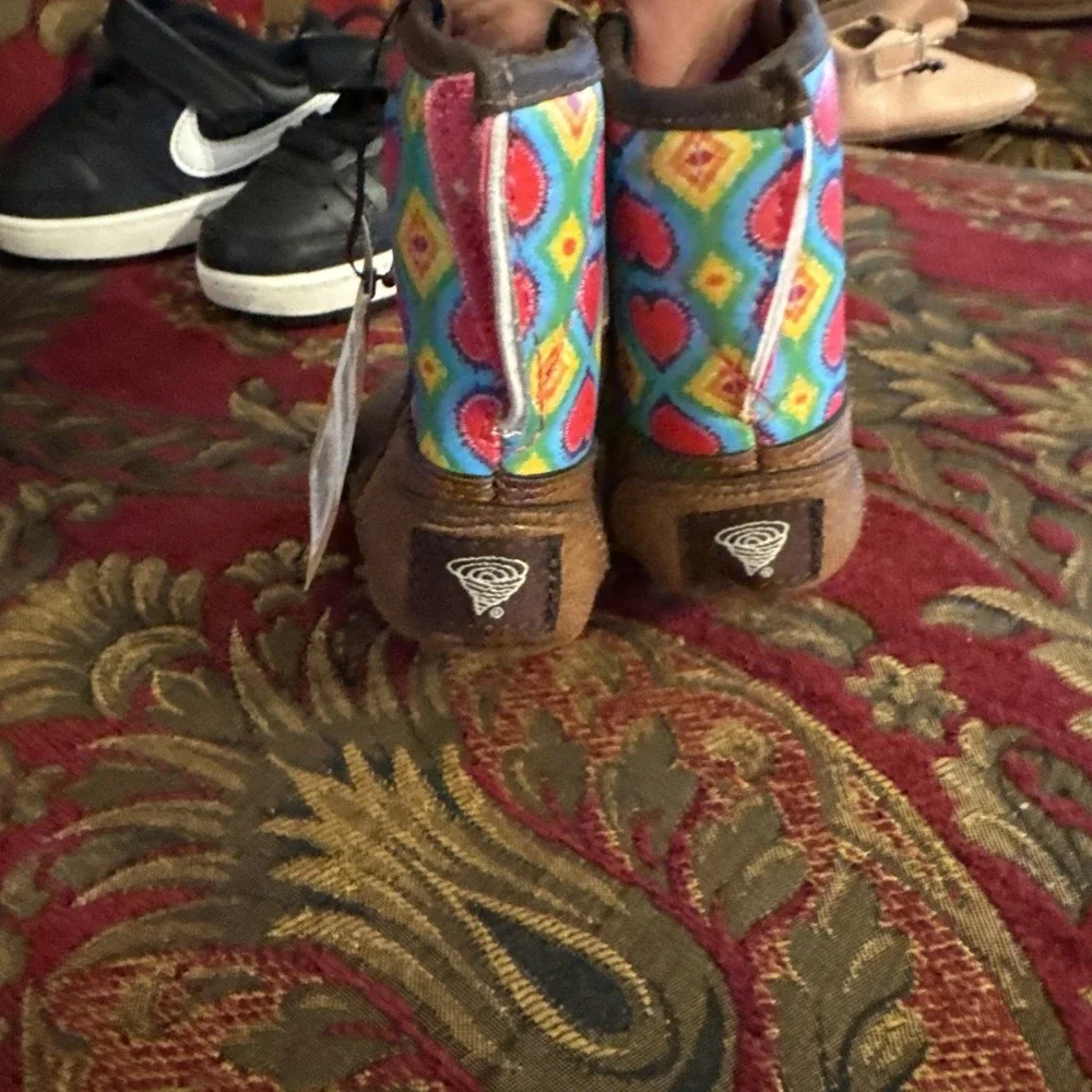 Infant Girl Western Boots 0-6months
